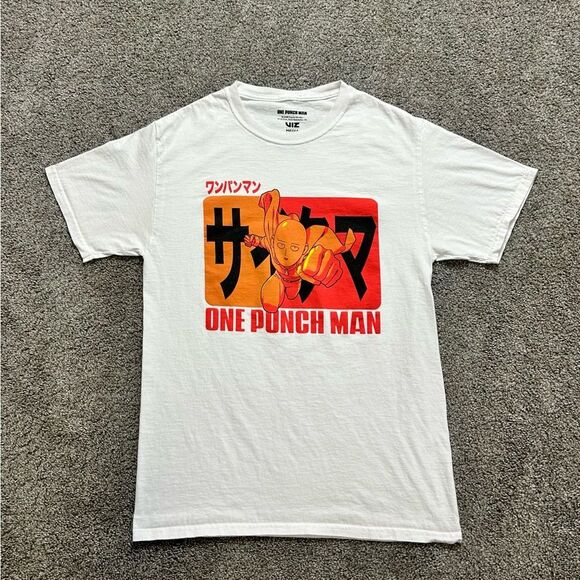 One Punch Man Saitama Punch Pose Short Sleeve T-Shirt size Small - Picture 4 of 7